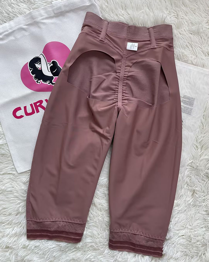 Sheer Mesh Hip Lifting Shaper Pants