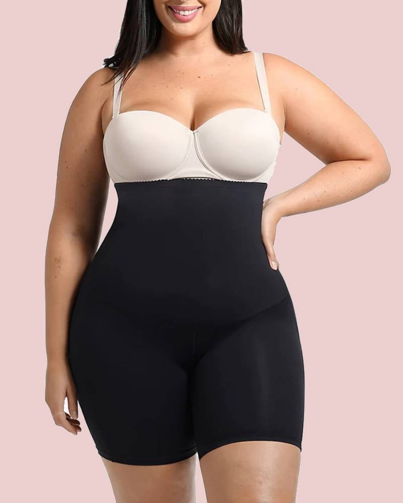 High Waisted Body Shaper Shorts Shapewear For Women