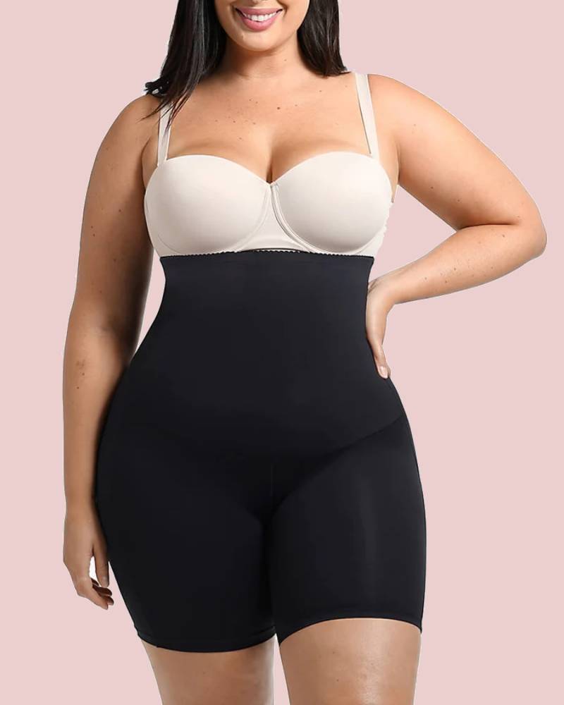 High Waisted Body Shaper Shorts Shapewear For Women