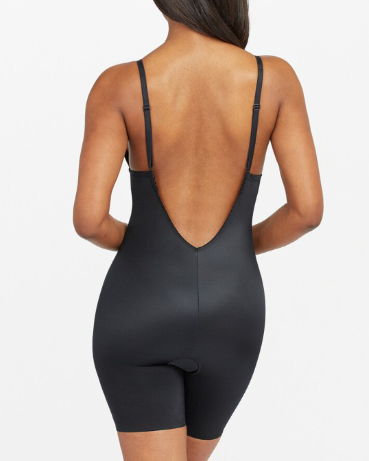 Deep V Neck Low Back Full Body Shaper
