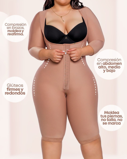 Ultra Invisible Progressive Faja With Sleeves