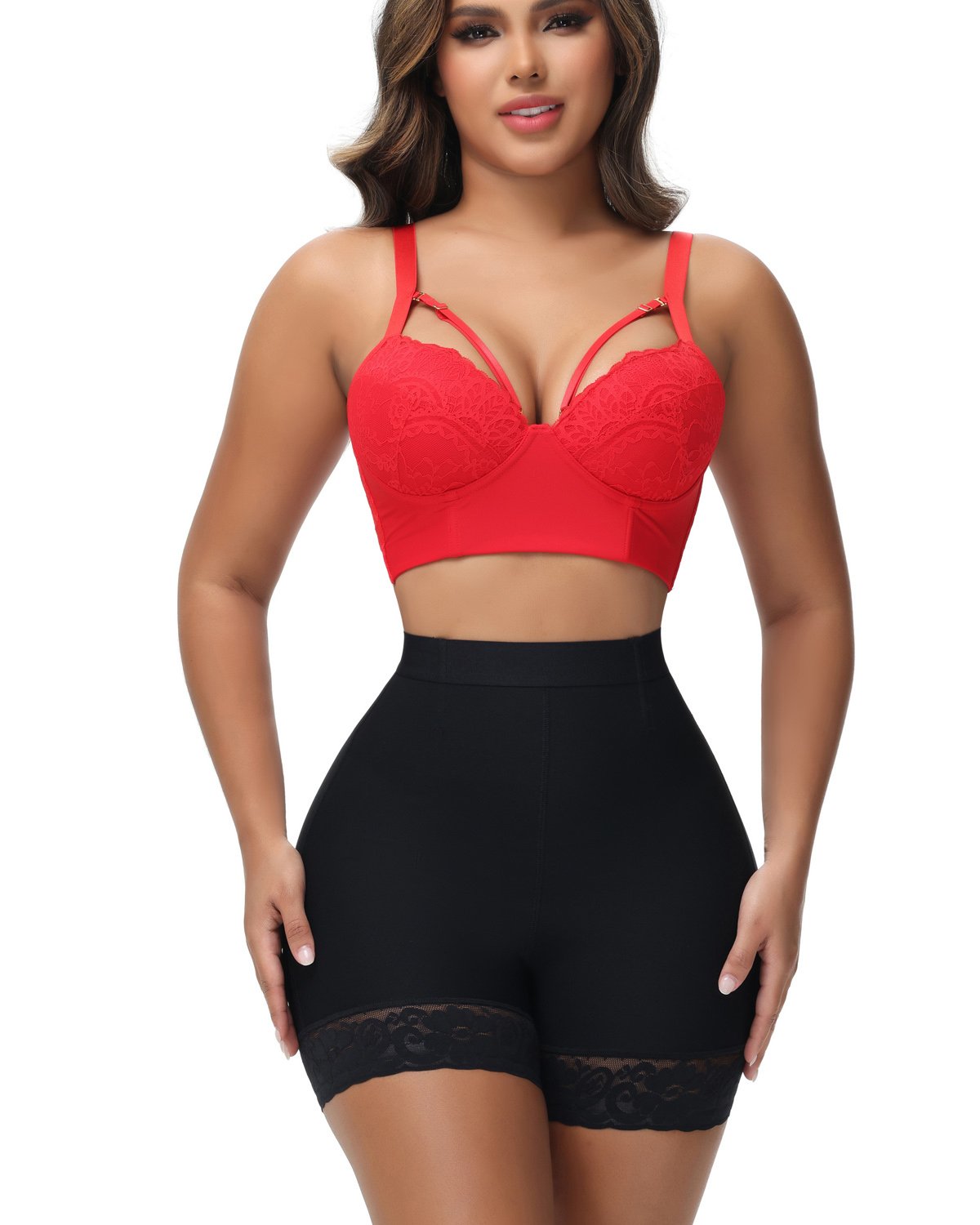 Butt Lifting Lace Brief Smoothing Daily Wear Invisible Shorts