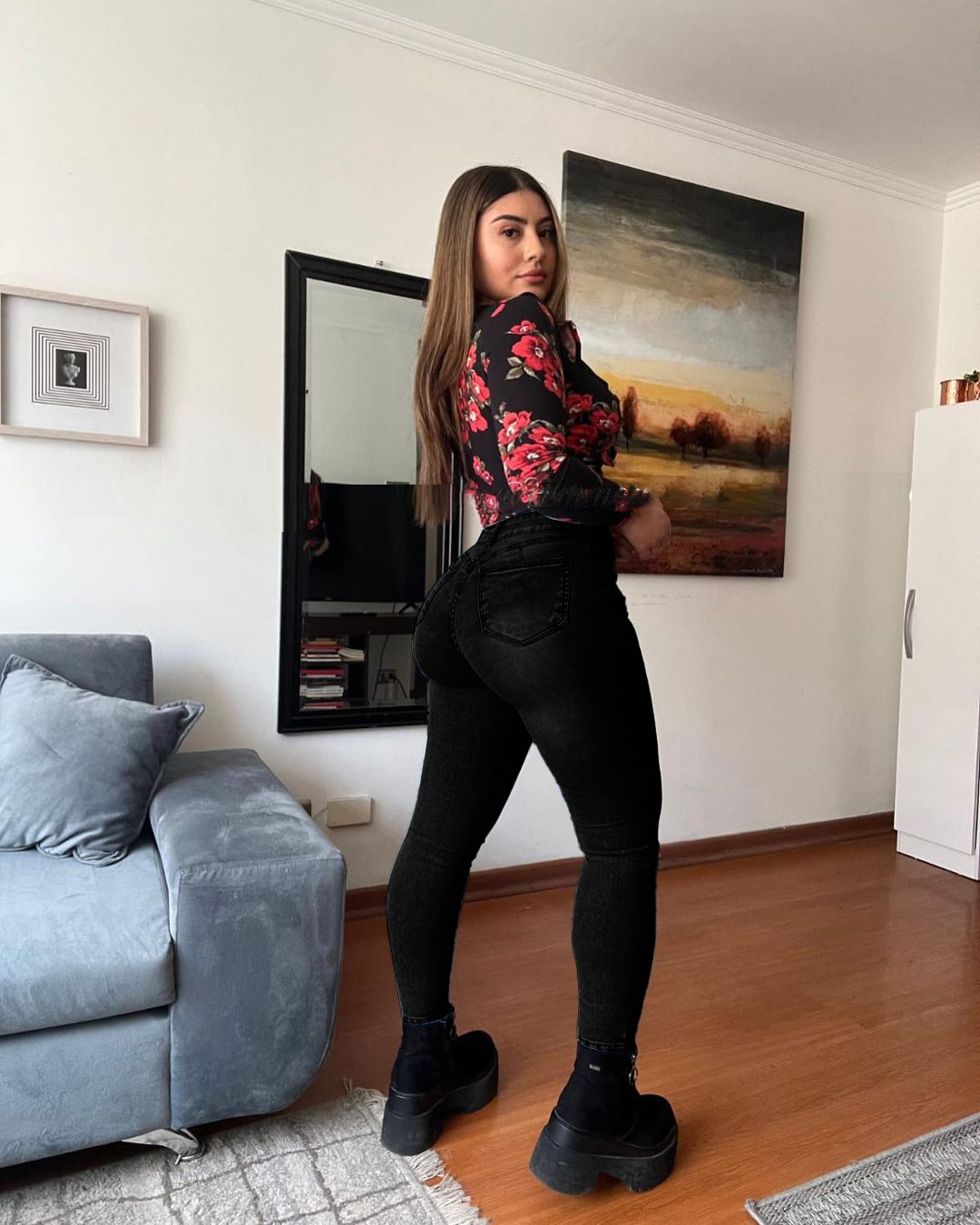 Demin Skinny Pants