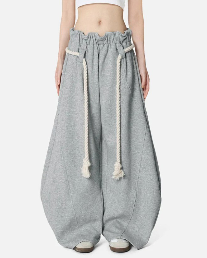 Super Baggy Comfortable Wide-Leg Sweatpants