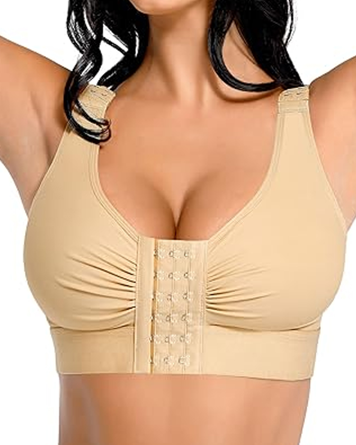Adjustable Strap Wire-Free Front Opening Bra (Pre-Sale)