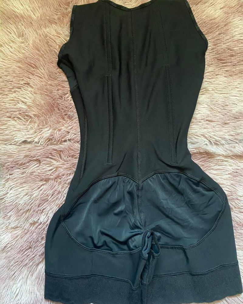 High Elastic Adjustable Strap Tummy Control Faja Shaper