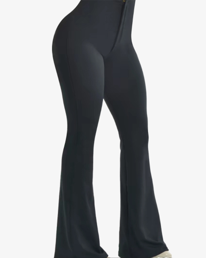 Tummy Control Butt Lift Flared Leggings