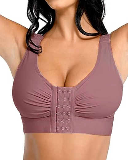 Adjustable Strap Wire-Free Front Opening Bra (Pre-Sale)