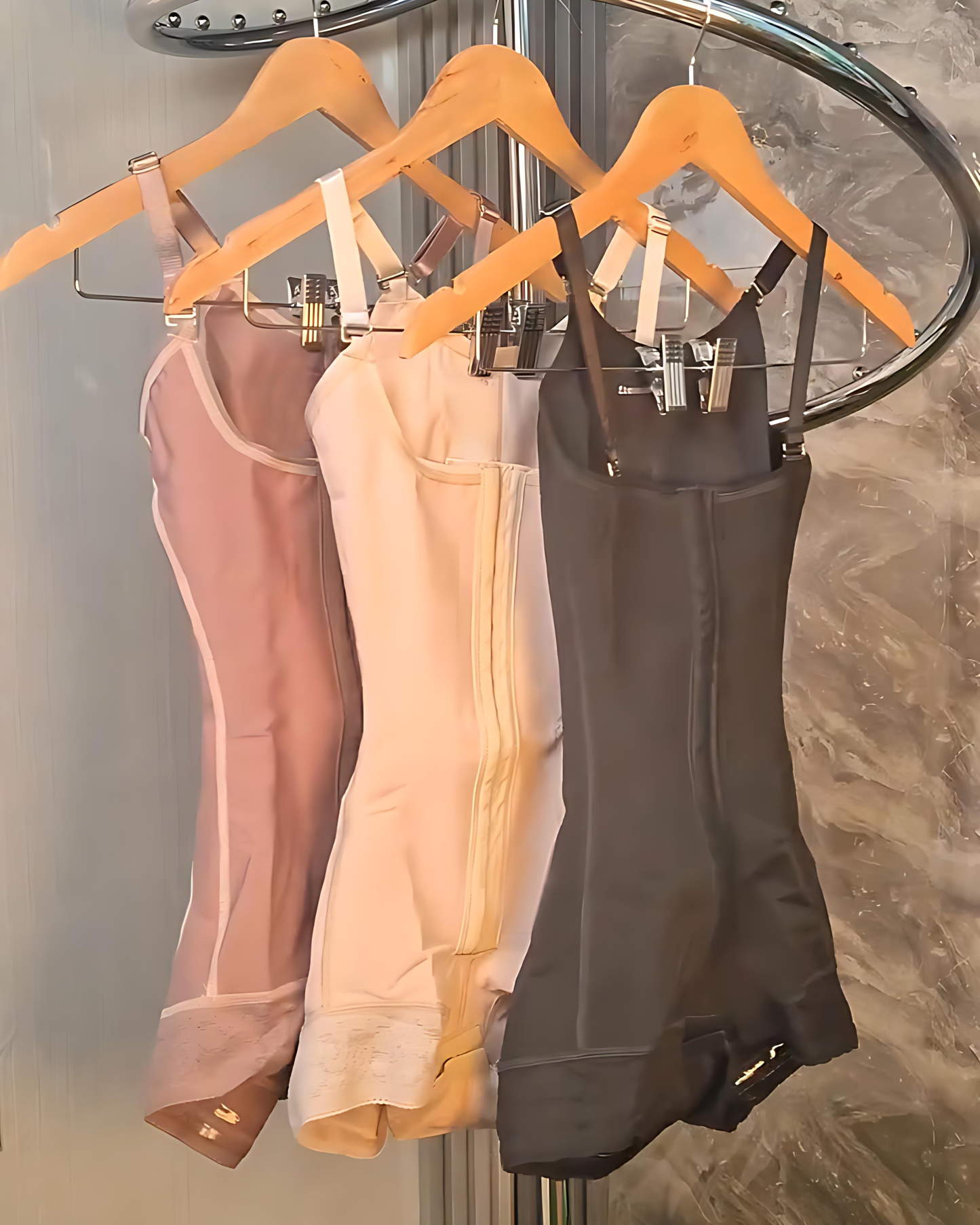 3 Row Hook and Eye Tummy Sculpting Shapewear