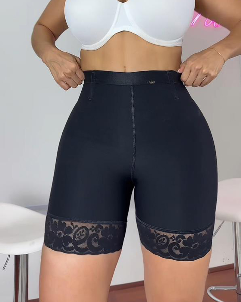 High Waisted Butt Lift Shaping Shorts