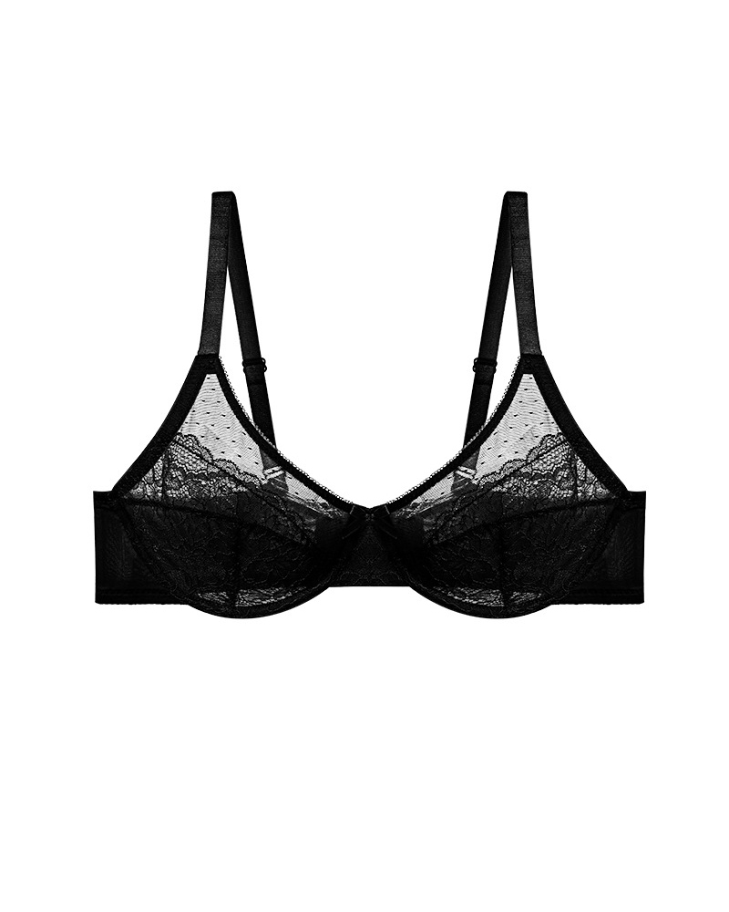 Women Full Coverage Underwire Bras Plus Size Lifting Lace Bra for Heavy Breast