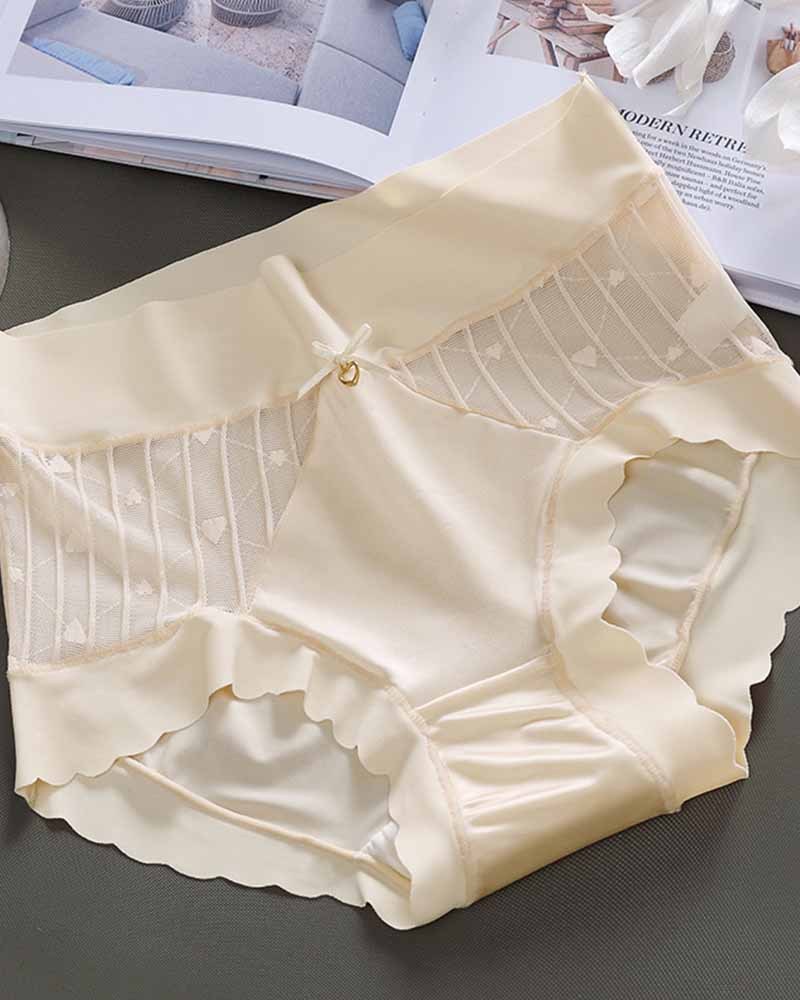 Bow Light Luxury Sexy Seamless Underwear