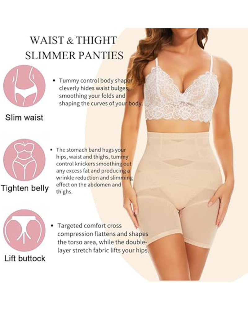 High Waist Tummy Sculpting Shorts