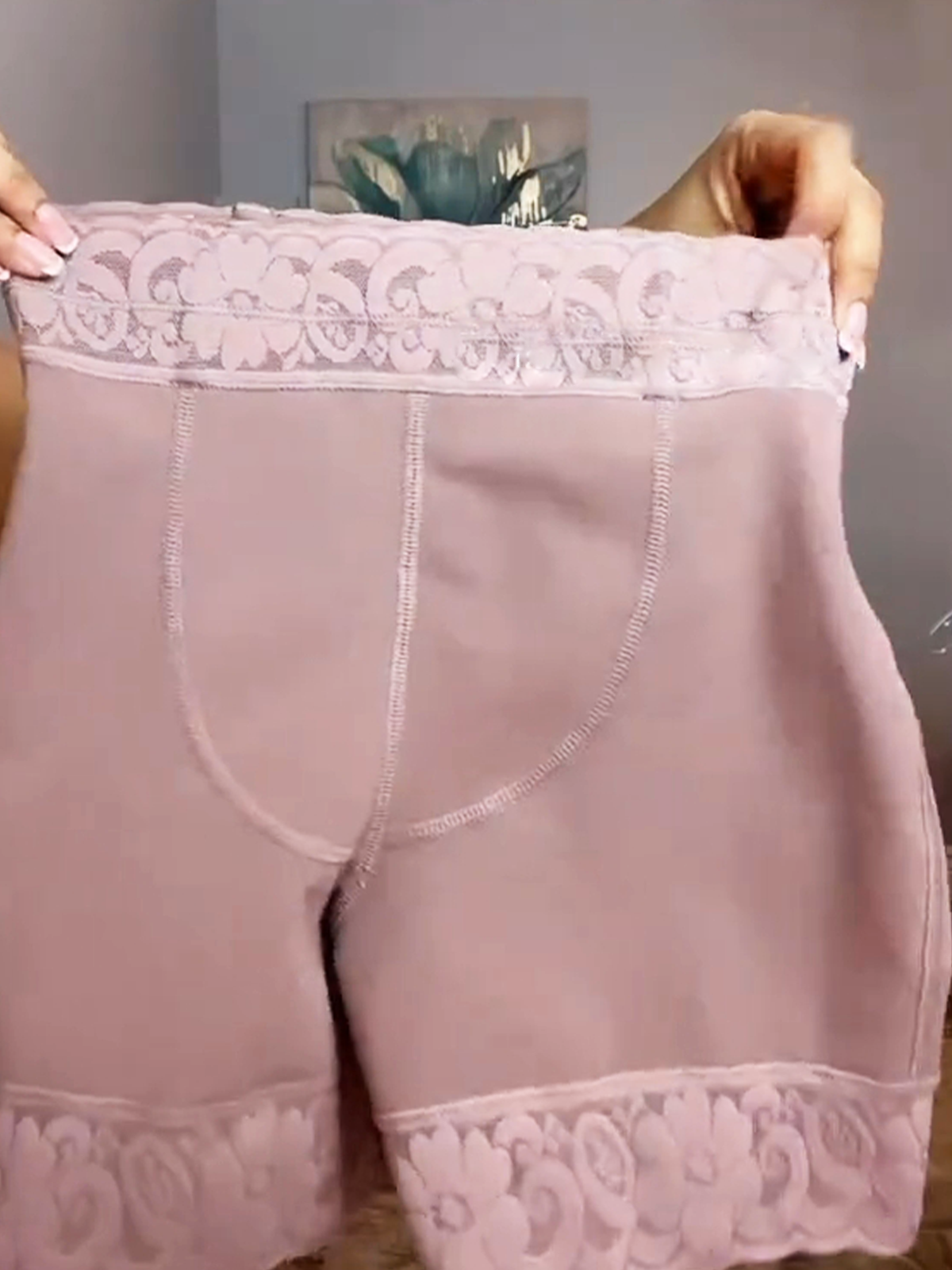 Invisible High Waist Seamless Tummy Control Butt Push Up Short