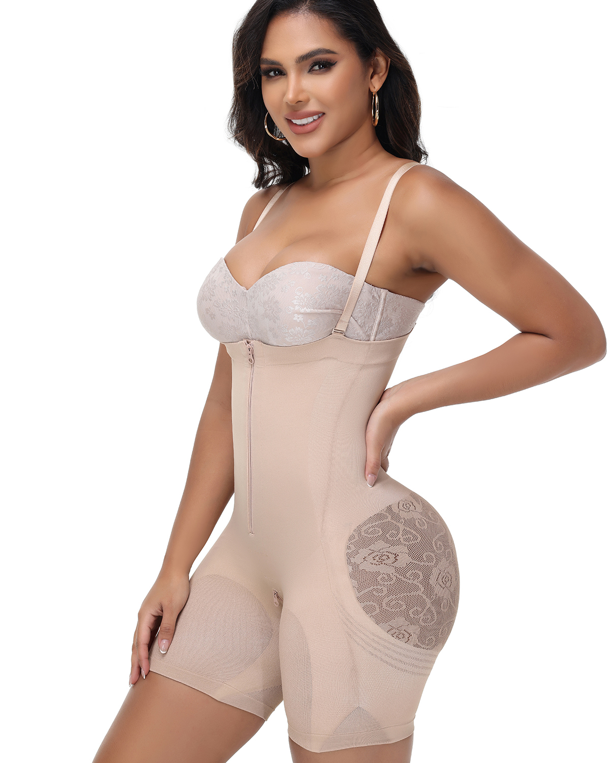 High Waisted Tummy Control Butt Lifting Shorts