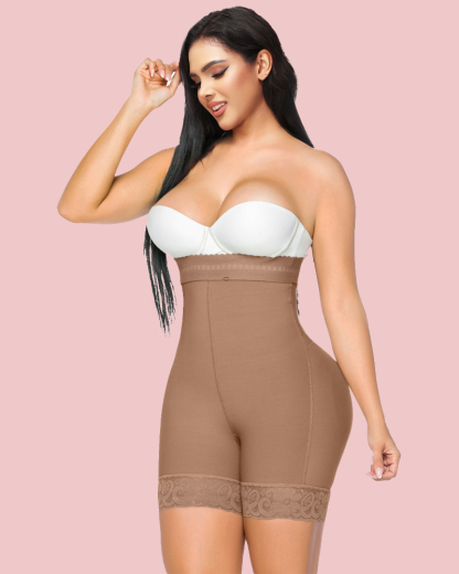 High Waist Tummy Control Butt Lift Shorts Invisible-2