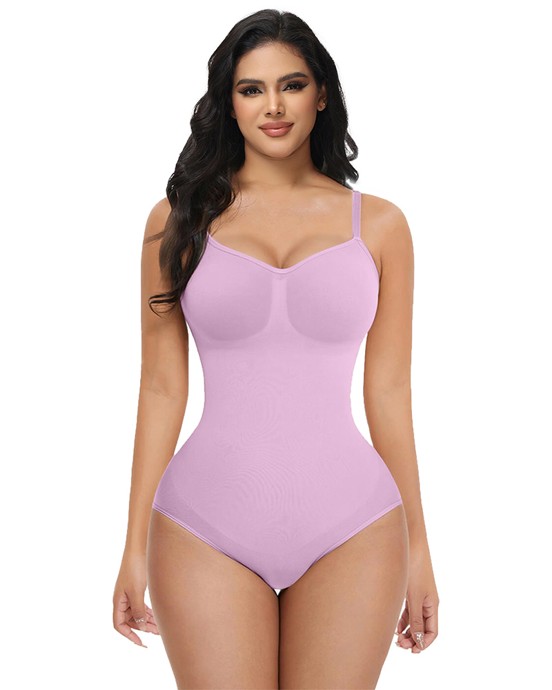 Bodysuit for Women Tummy Control Shapewear Seamless Sculpting Thong Body Shaper Tank Top