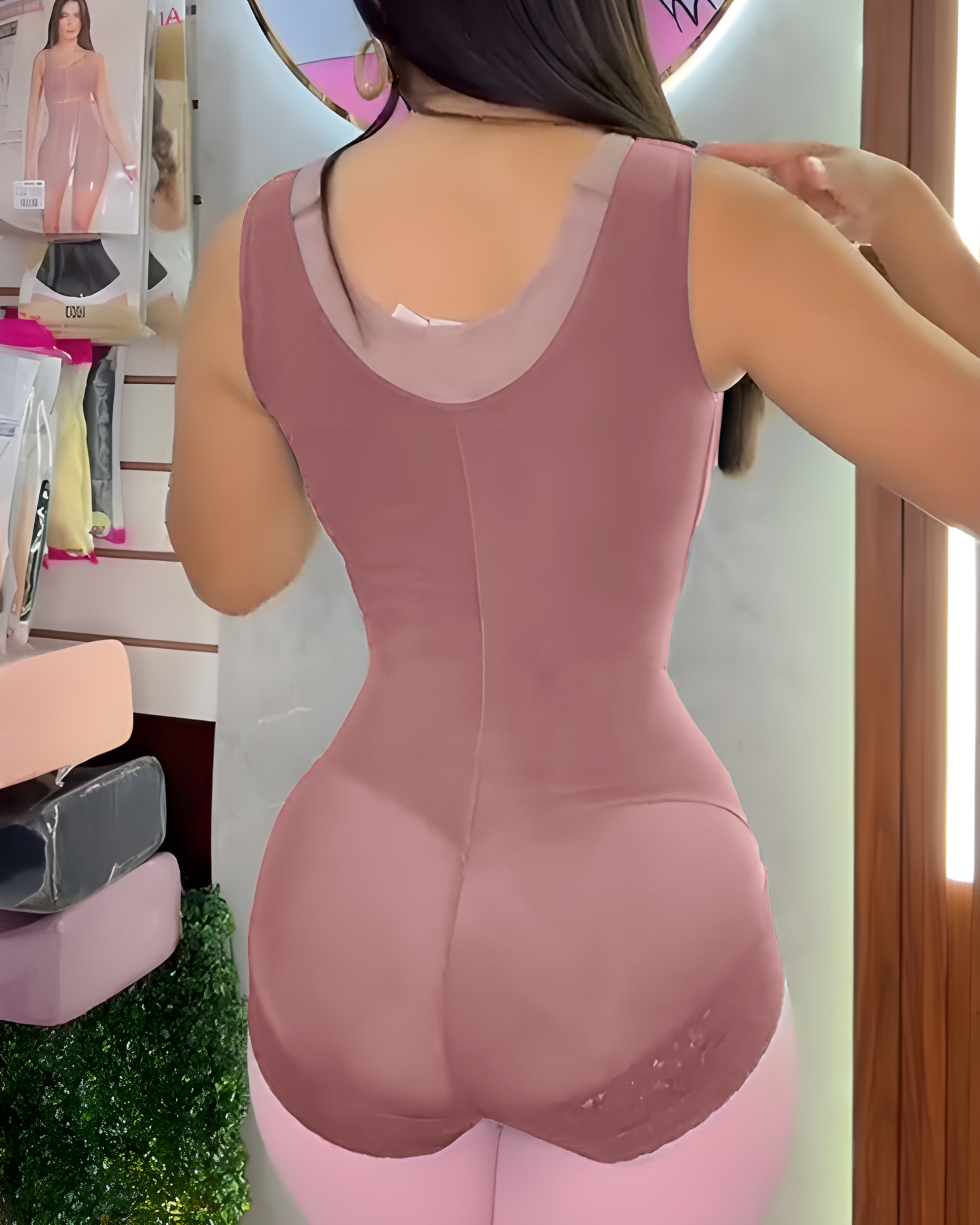Double Layer Strong Tummy Control Thong Shapewear