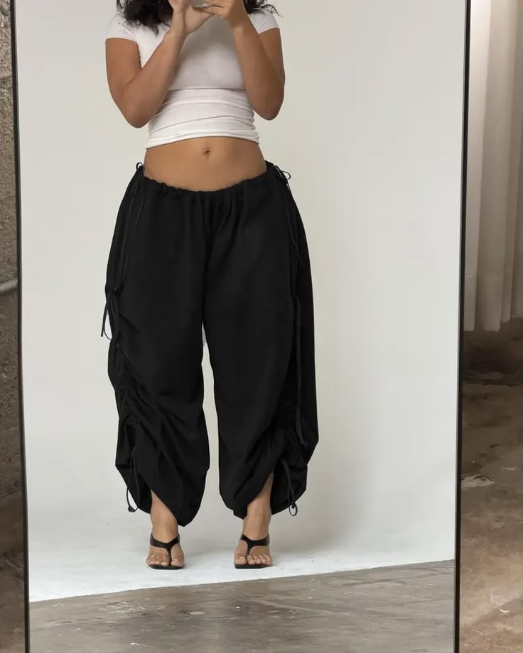 All-Size Adjustable Wide-Leg Pants