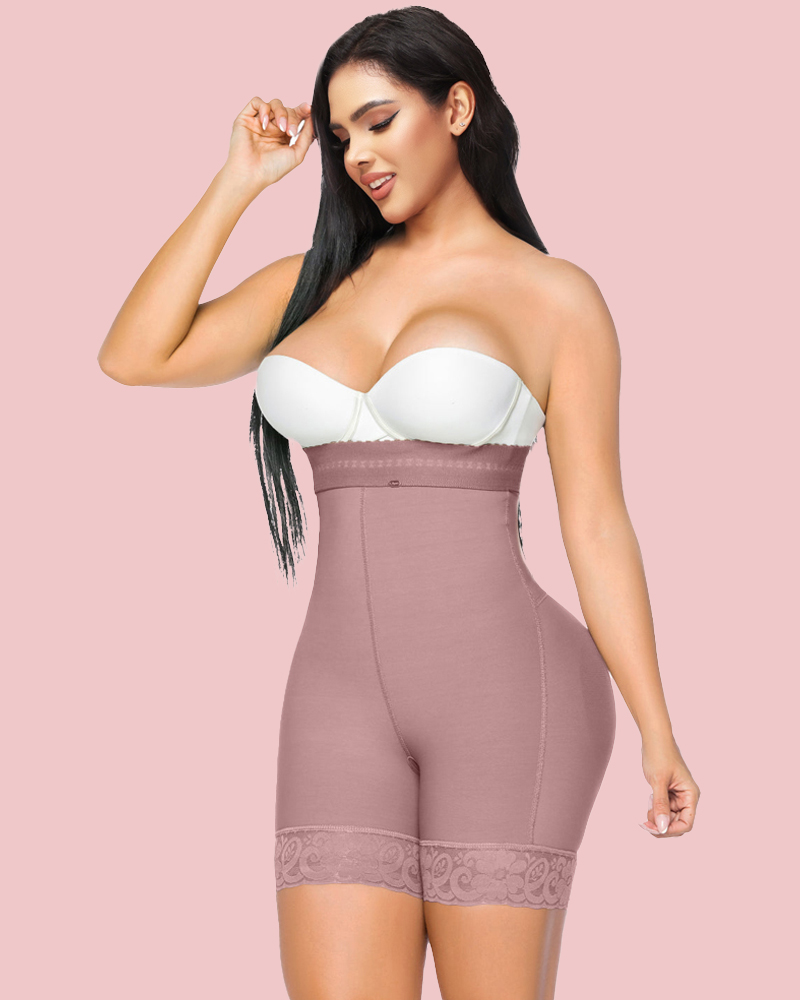 High Waist Tummy Control Butt Lift Shorts Invisible-2