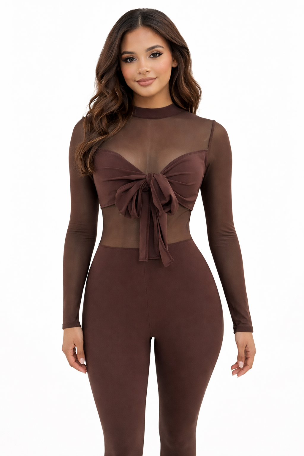 Black Halter Cutout Jumpsuit