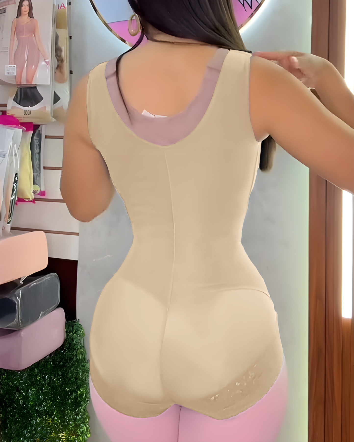 Double Layer Strong Tummy Control Thong Shapewear