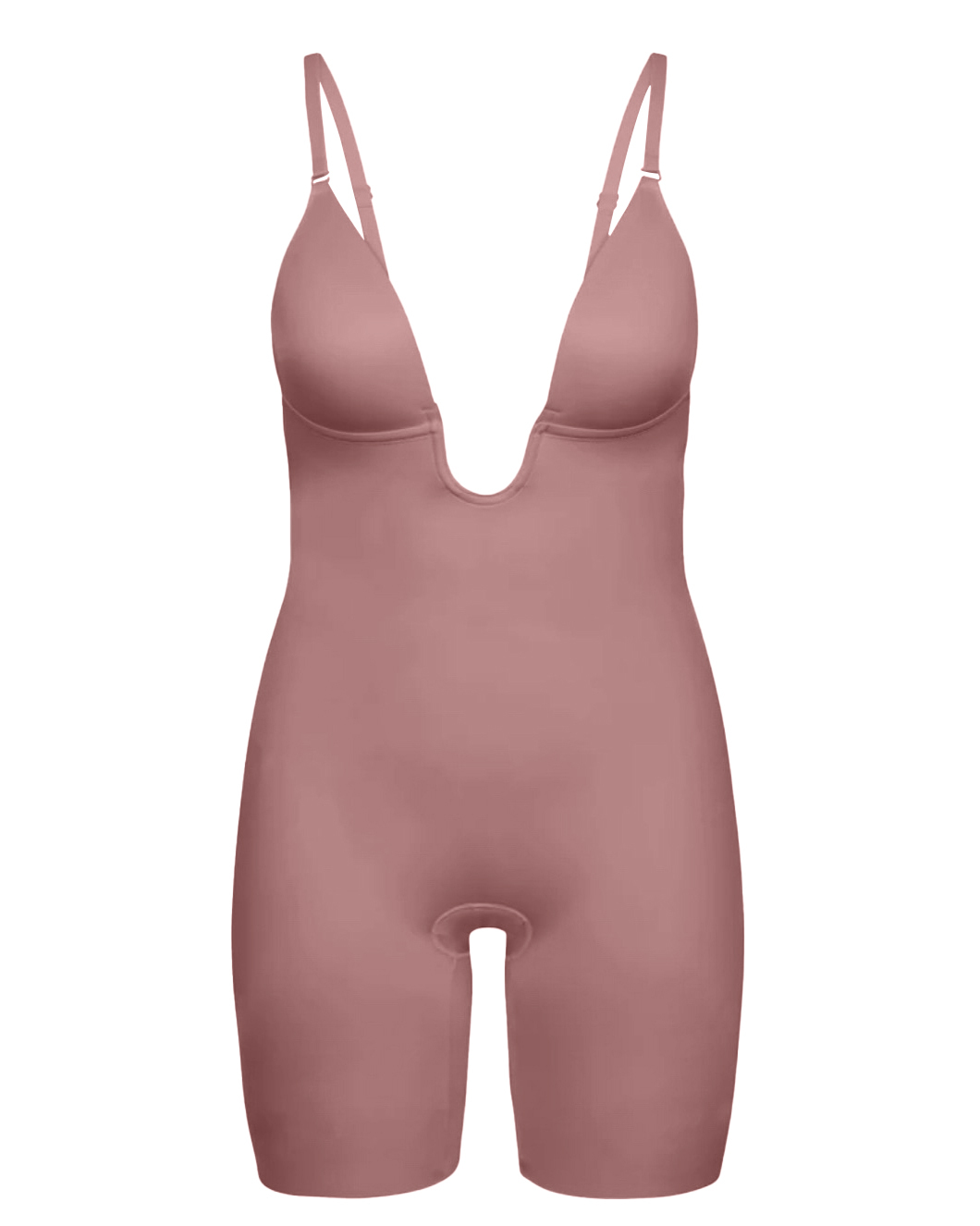 Deep V Neck Low Back Full Body Shaper