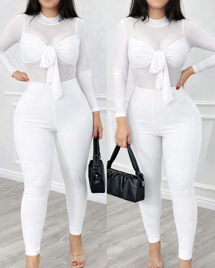 Black Halter Cutout Jumpsuit