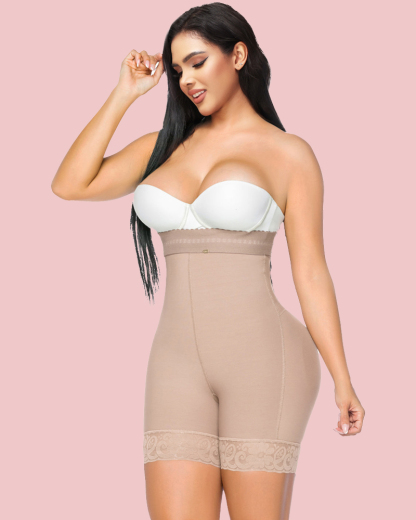 High Waist Tummy Control Butt Lift Shorts Invisible-2