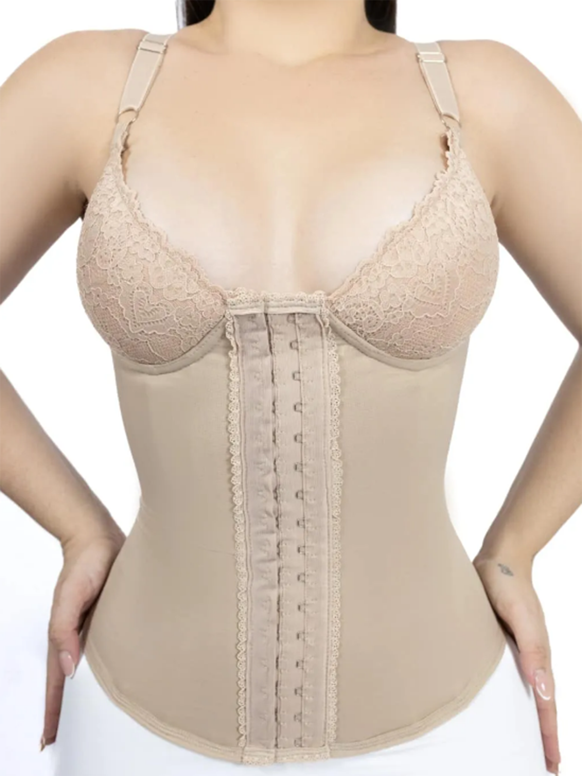 Women's Daily Sexy Lace Chest Support Waistline Girdle