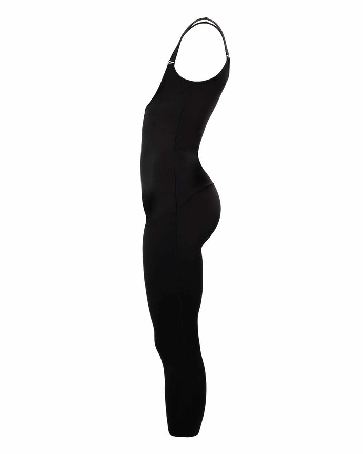 Slimming Open Bust Sleeveless Jumpsuit Bodyshaper