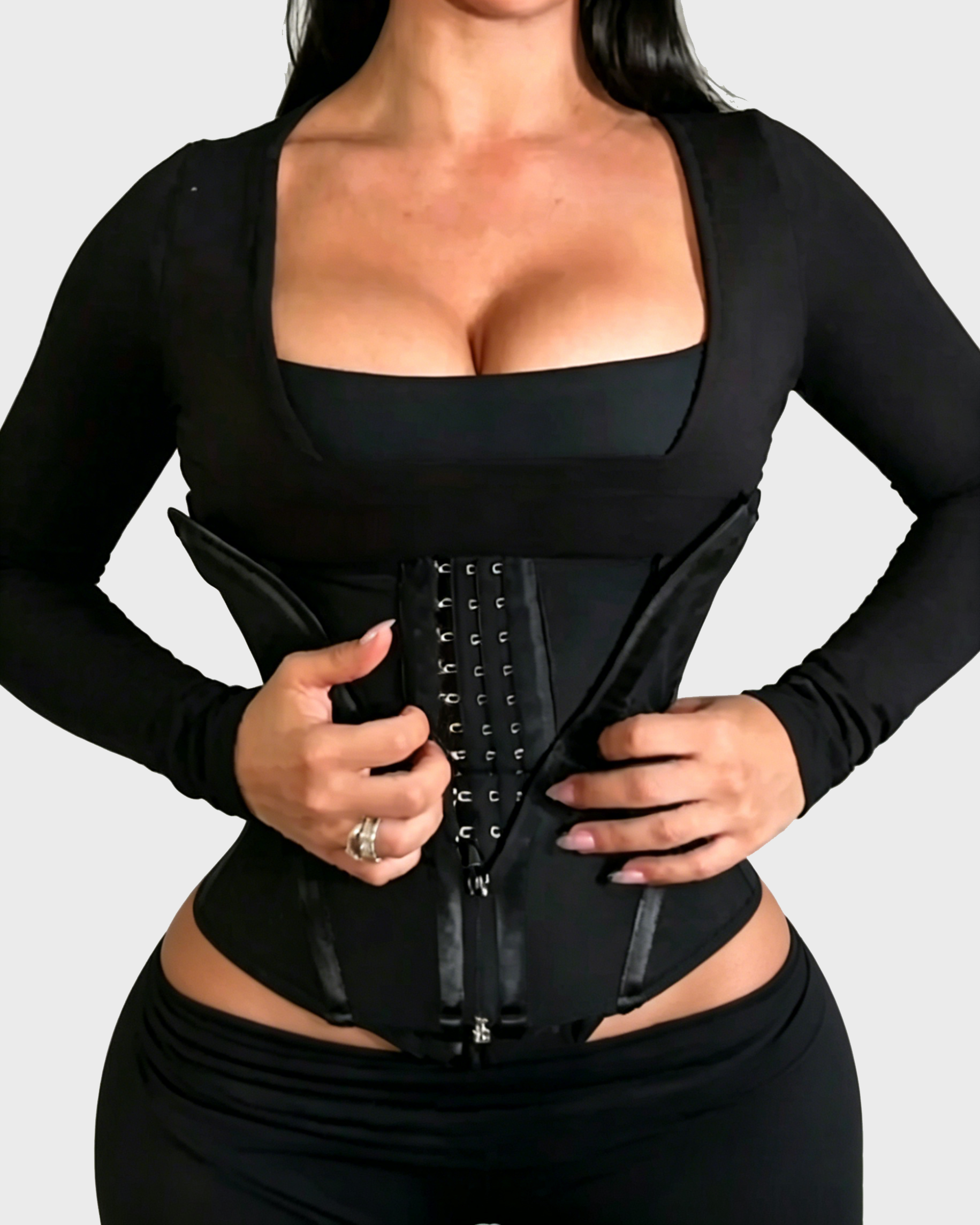 Hourglass Zipper Waist Trainer