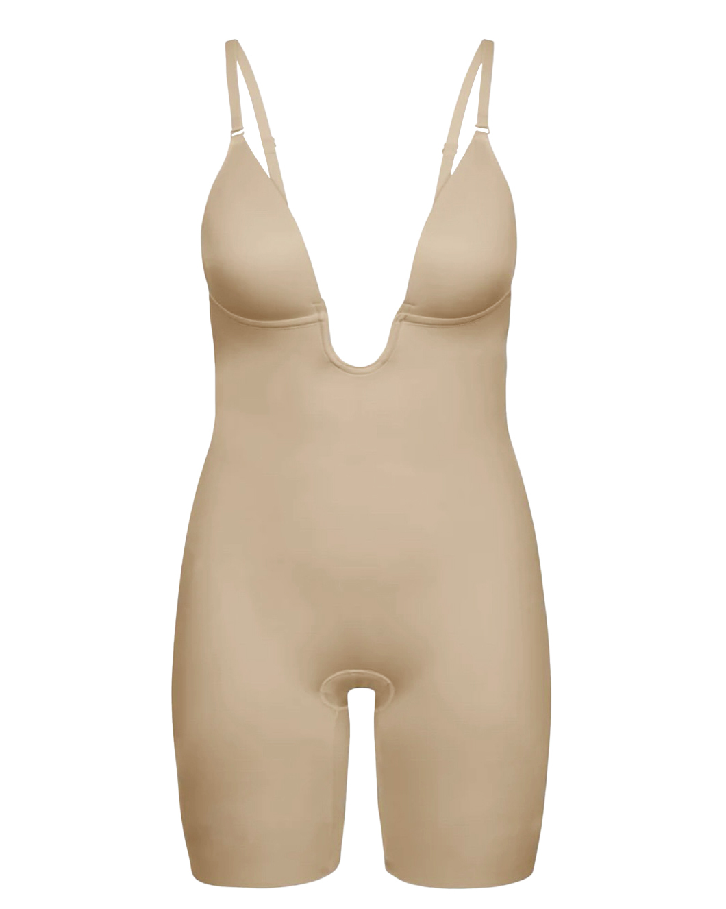 Deep V Neck Low Back Full Body Shaper