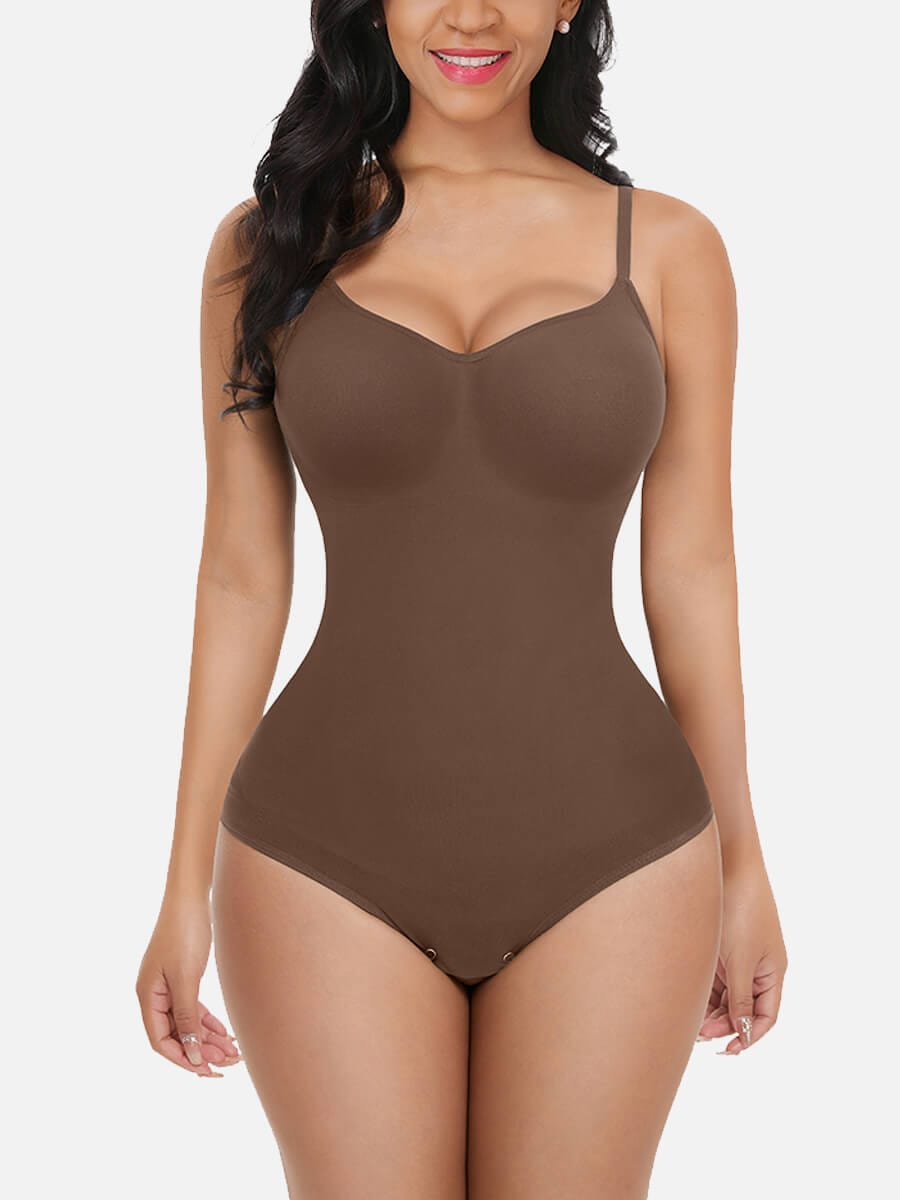 Bodysuit for Women Tummy Control Shapewear Seamless Sculpting Thong Body Shaper Tank Top