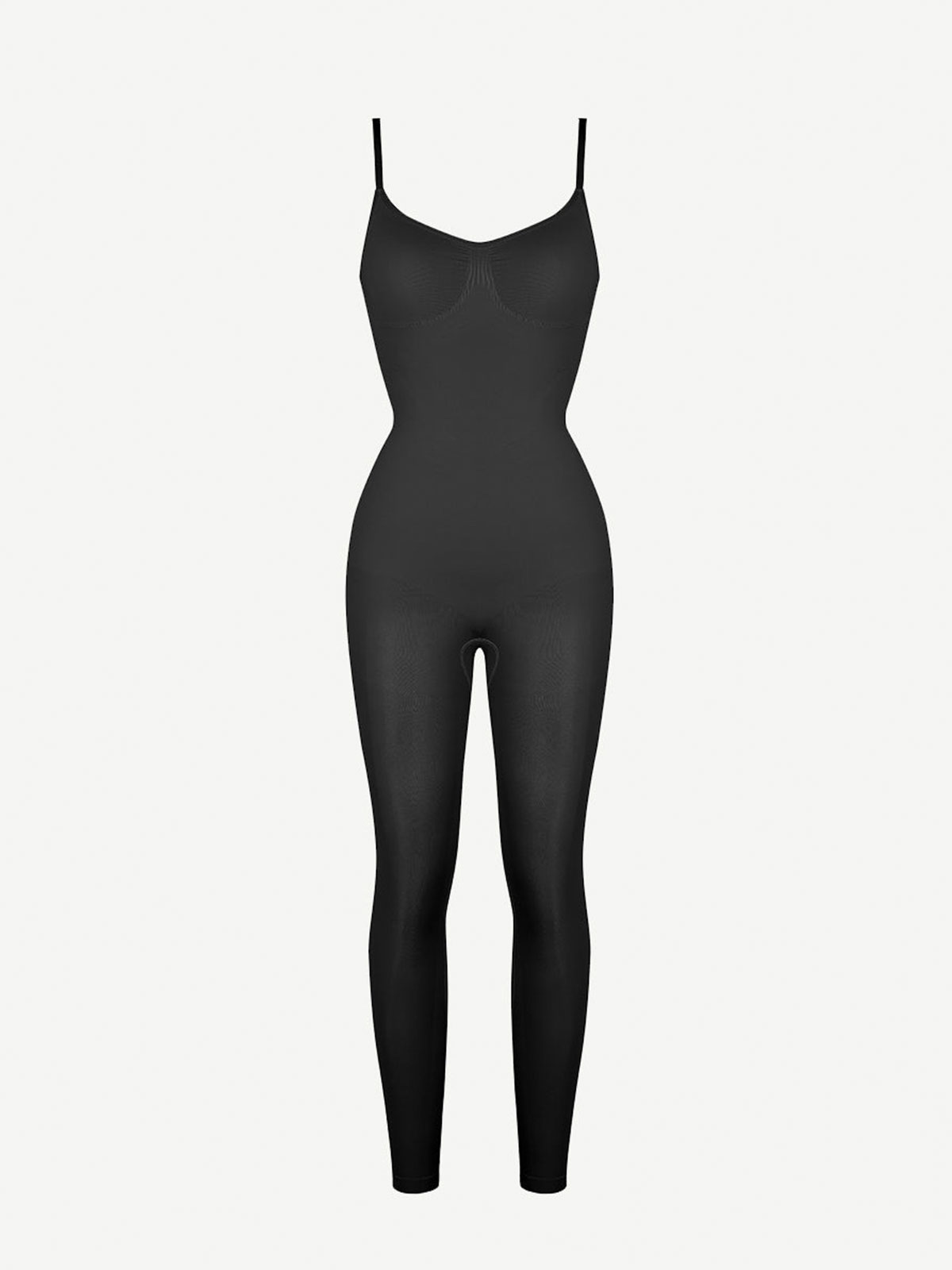 Seamless Breast Support Waist and Abdomen Shaping Mid Thigh Body Shaper