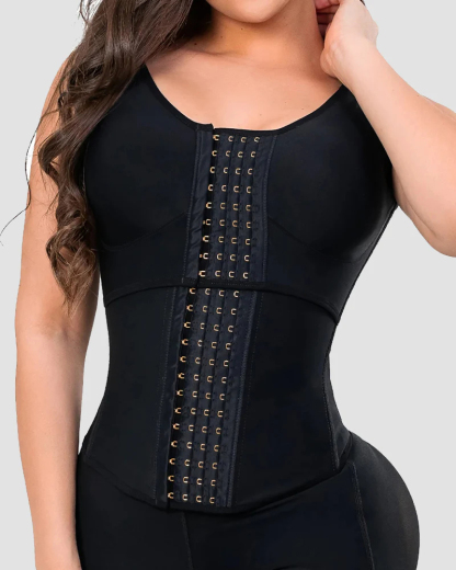 High Compression Corset Tank Top Built-in Bra Waist Trainer