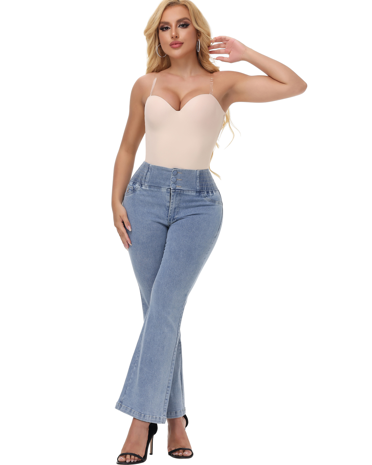 Underwire Thong Bodysuit With Bra