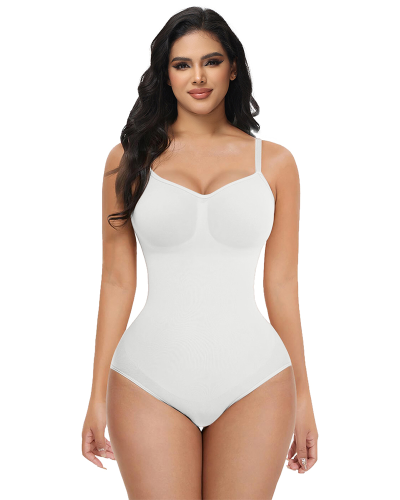 Bodysuit for Women Tummy Control Shapewear Seamless Sculpting Thong Body Shaper Tank Top