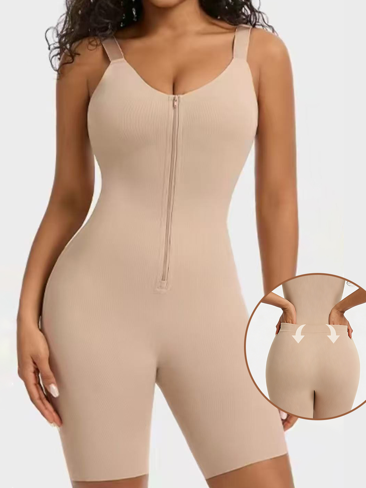 Stronger Tummy Control Butt Lifter Faja Back Pull Down Breathable Body Shaper For Women Summer Outfits Postpartum