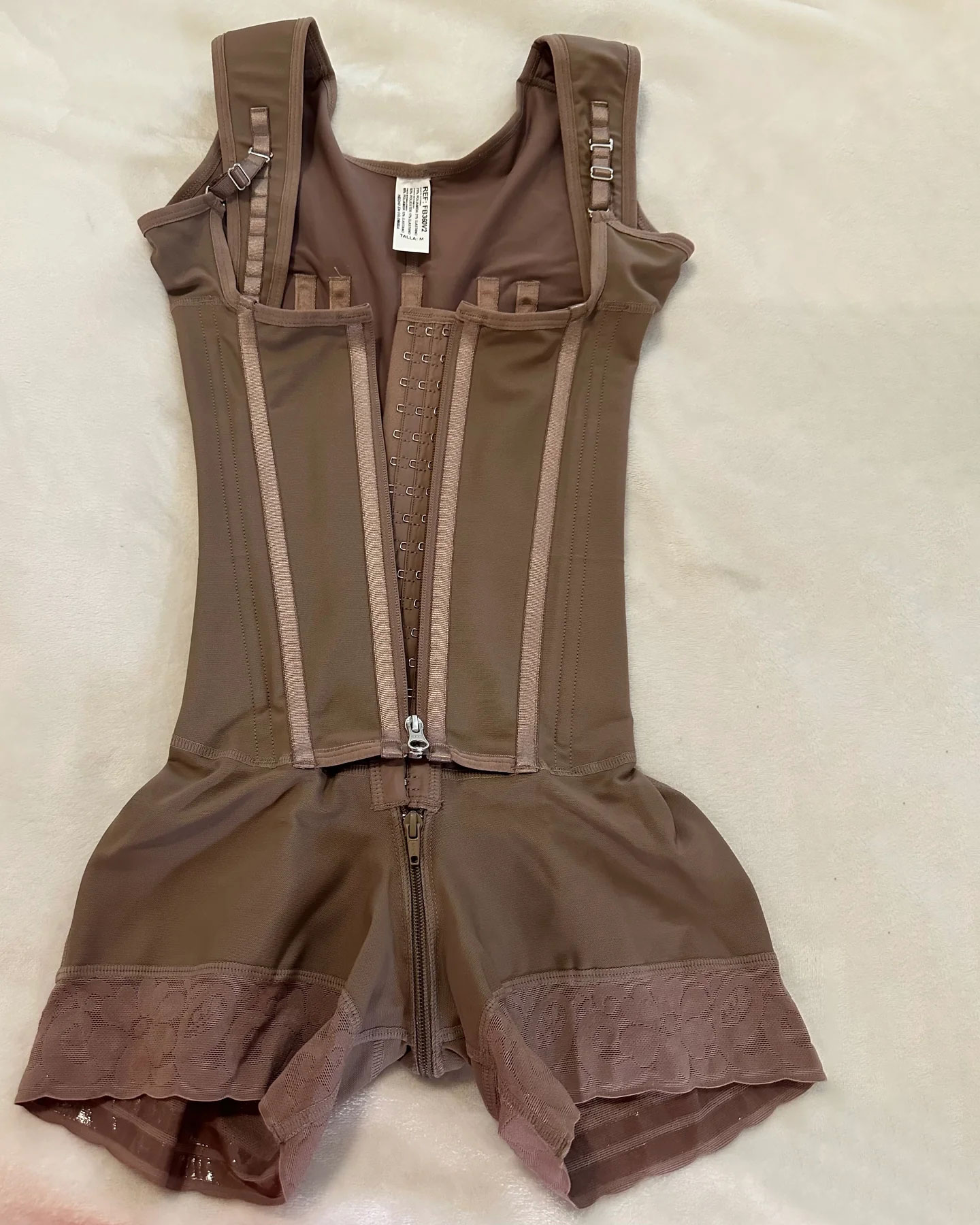 Women High Elastic Adjustable Strap Tummy Control Faja Shaper