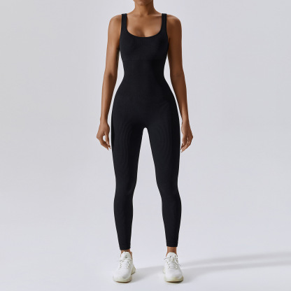 Seamless tummy control slim fit athletic stretch bodysuit
