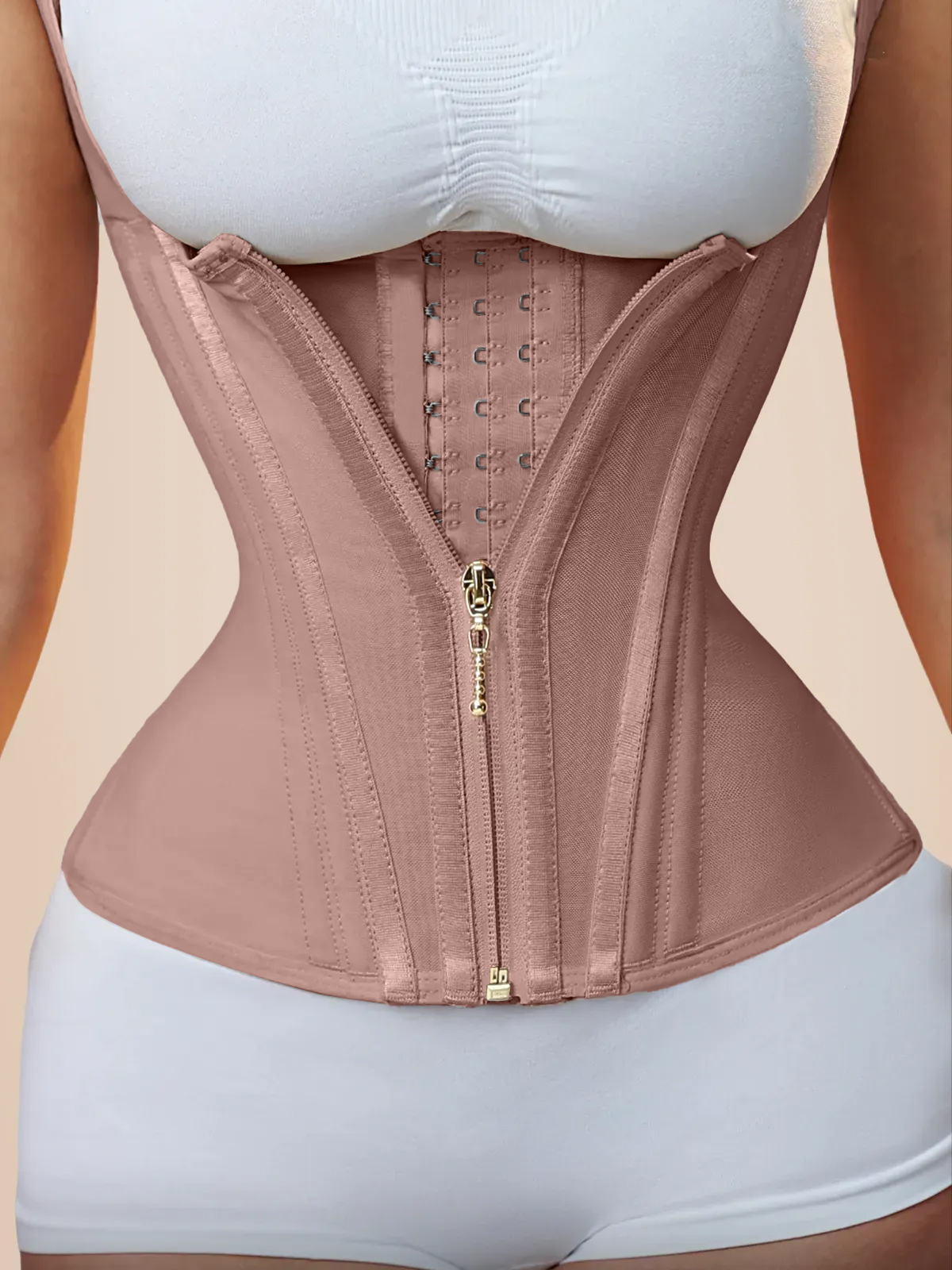 Waist Trainer for Women Corset Vest Body Shaper Cincher Trimmer Tank Top Sport Girdle with Steel Bones
