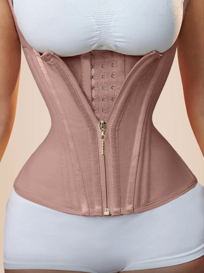 Waist Trainer for Women Corset Vest Body Shaper Cincher Trimmer Tank Top Sport Girdle with Steel Bones