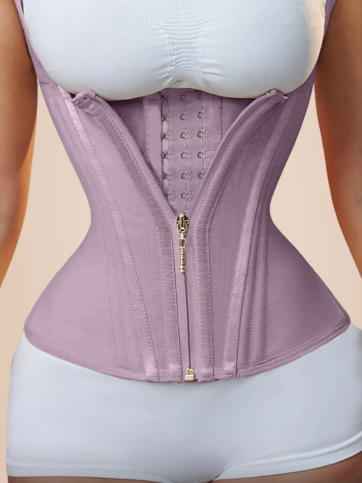 Waist Trainer for Women Corset Vest Body Shaper Cincher Trimmer Tank Top Sport Girdle with Steel Bones