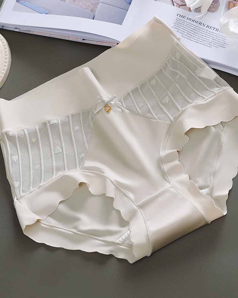Bow Light Luxury Sexy Seamless Underwear