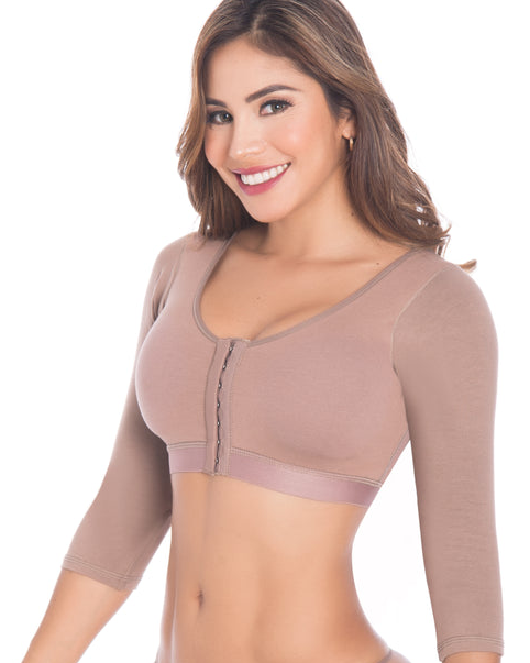 Women's Compression Bra with Sleeve