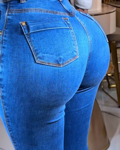 Skinny Jeans for Women High Waisted Stretchy Flare Curvy Denim Pants