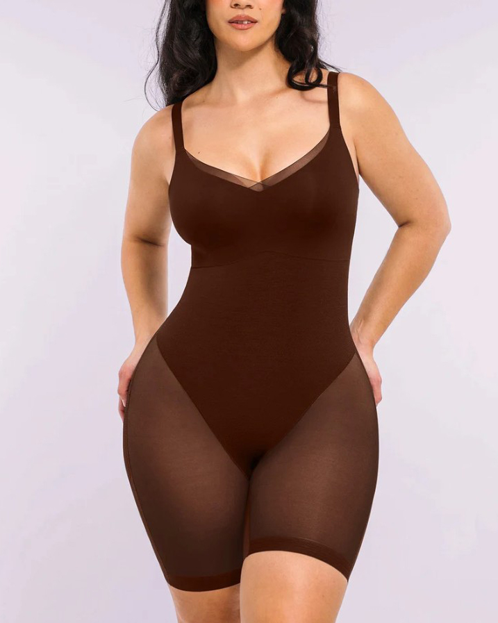 Sheer Mesh Comfortable Slimming Shapewear