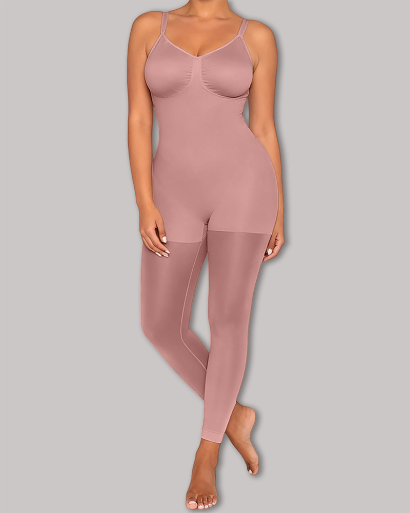 Full-Coverage Tummy Control Bodysuit