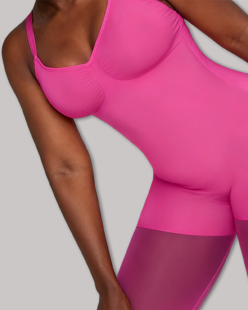 Full-Coverage Tummy Control Bodysuit